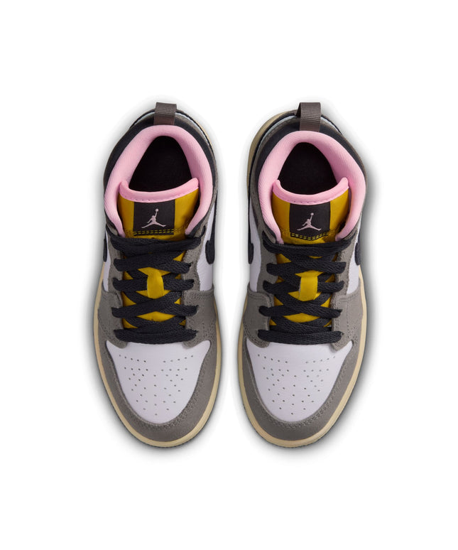 Air Jordan (PS) 1 Mid SE - Oil Grey