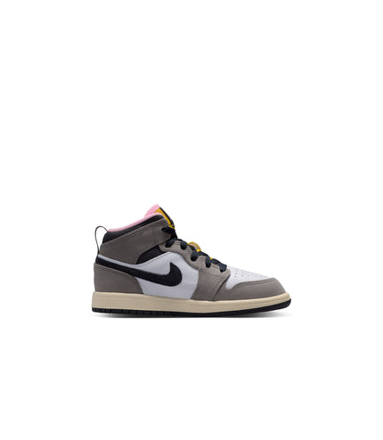 Air Jordan (PS) 1 Mid SE - Oil Grey