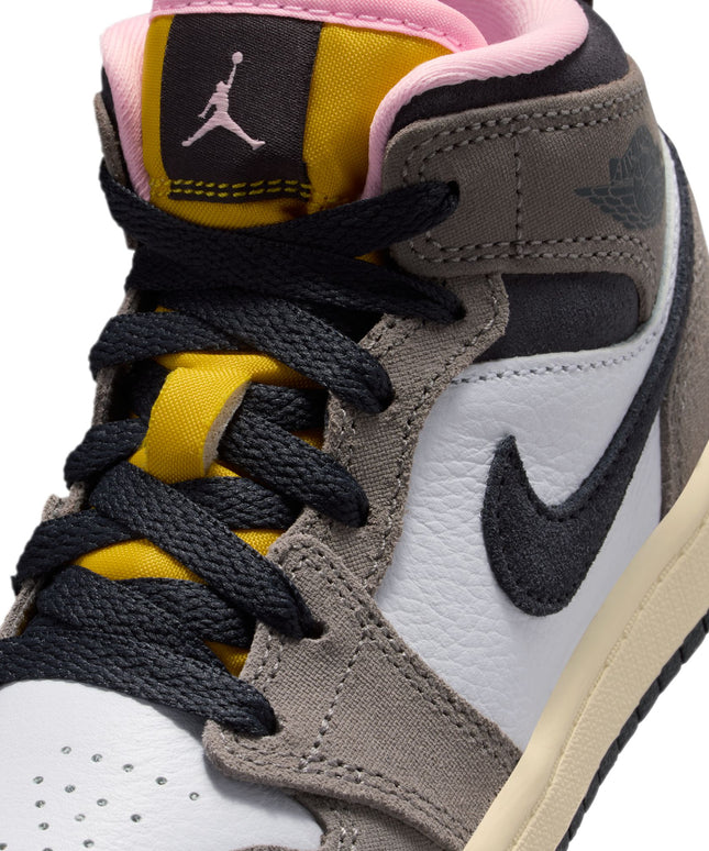 Air Jordan (PS) 1 Mid SE - Oil Grey