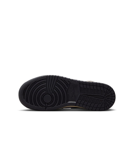 Air Jordan Big Kids 1 Mid SE- Oil Grey