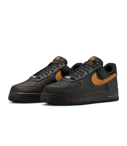 Nike Mens Air Force 1 '07 Lv8 - Black/Desert Ochre