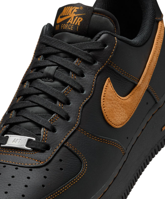 Nike Mens Air Force 1 '07 Lv8 - Black/Desert Ochre