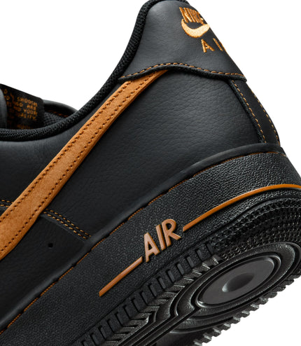 Nike Mens Air Force 1 '07 Lv8 - Black/Desert Ochre