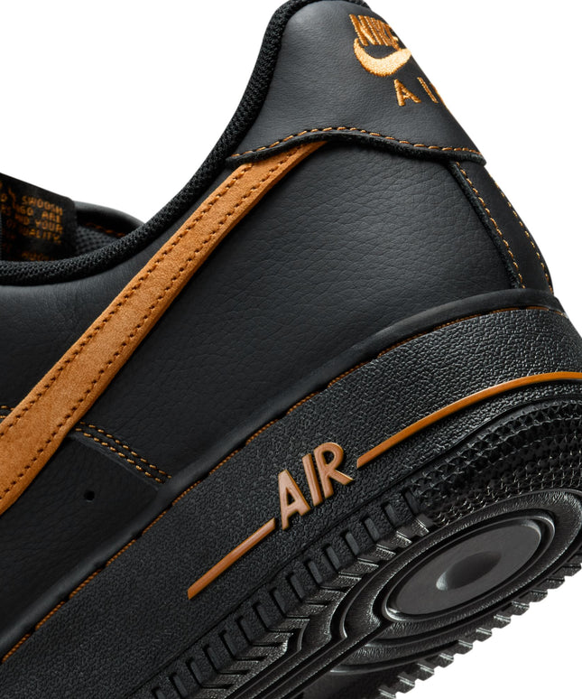 Nike Mens Air Force 1 '07 Lv8 - Black/Desert Ochre