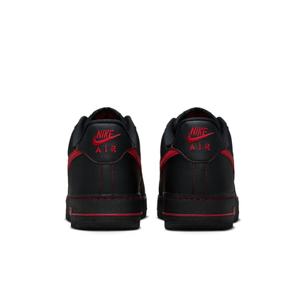 Nike Mens Air Force 1 '07 LV8 - Black/University Red - Denim Exchange