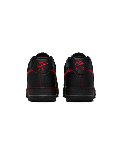 Nike Mens Air Force 1 '07 LV8 - Black/University Red