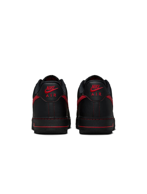 Nike Mens Air Force 1 '07 LV8 - Black/University Red - Denim Exchange