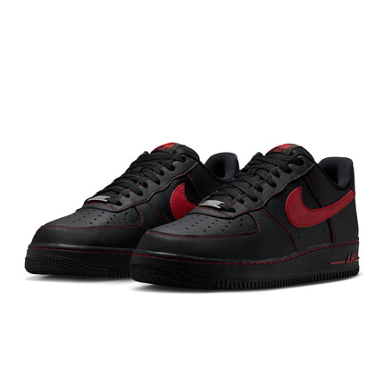 Nike Mens Air Force 1 '07 LV8 - Black/University Red - Denim Exchange