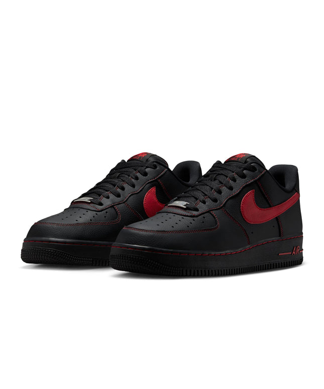 Nike Mens Air Force 1 '07 LV8 - Black/University Red