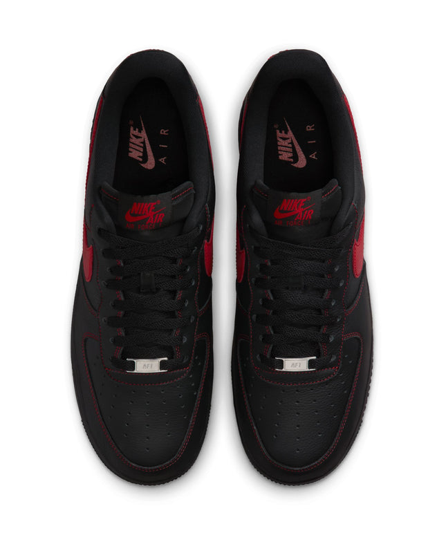 Nike Mens Air Force 1 '07 LV8 - Black/University Red