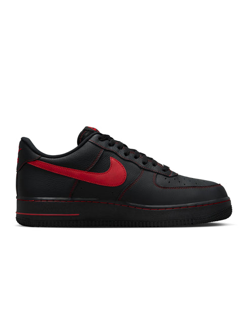 Nike Mens Air Force 1 '07 LV8 - Black/University Red - Denim Exchange