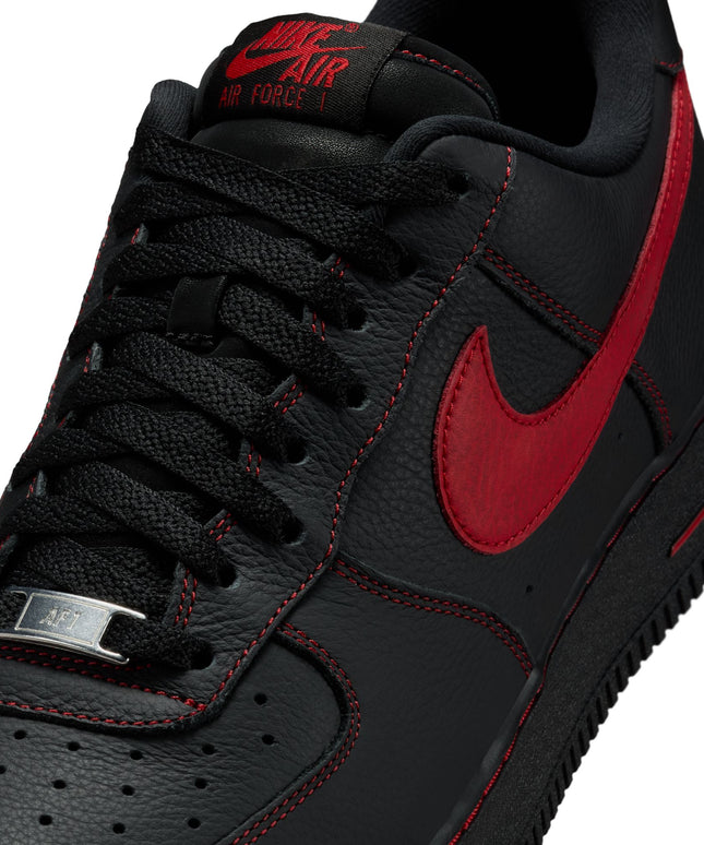 Nike Mens Air Force 1 '07 LV8 - Black/University Red