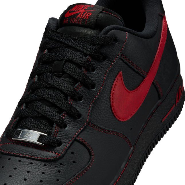 Nike Mens Air Force 1 '07 LV8 - Black/University Red - Denim Exchange
