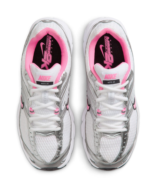 Nike Womens Air Max Moto 2K - White/Pink Spell