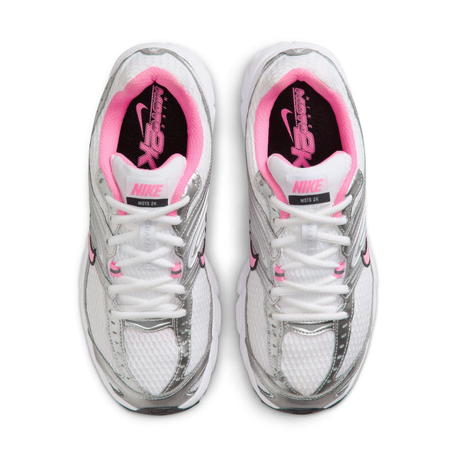 Nike Womens Air Max Moto 2K - White/Pink Spell