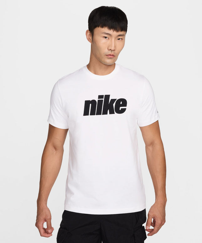 Nike Mens NSW SS Crew Block 2.0 Tee - White
