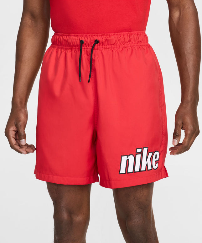 Nike Mens Club Flow Shorts - University Red
