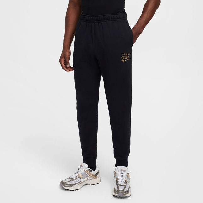 Nike Mens Club Tismen Jogger - Black