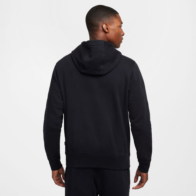 Nike Mens Club Tismen Hoodie - Black