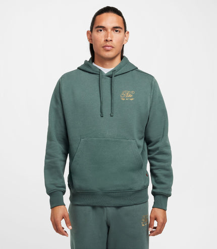 Nike Mens Club Tismen Hoodie - Vintage Green