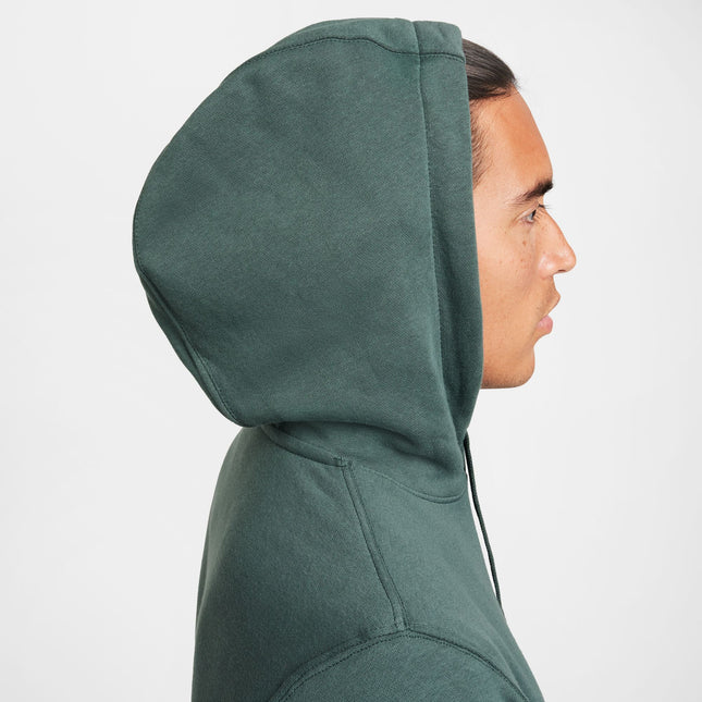 Nike Mens Club Tismen Hoodie - Vintage Green