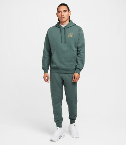 Nike Mens Club Tismen Hoodie - Vintage Green