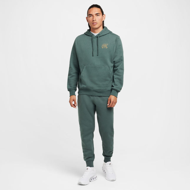 Nike Mens Club Tismen Hoodie - Vintage Green