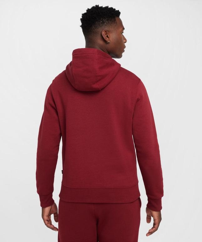 Nike Mens Club Tismen Hoodie - Team Red