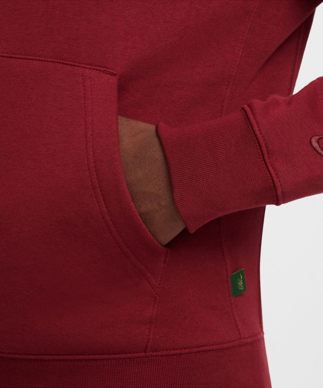 Nike Mens Club Tismen Hoodie - Team Red