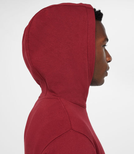 Nike Mens Club Tismen Hoodie - Team Red