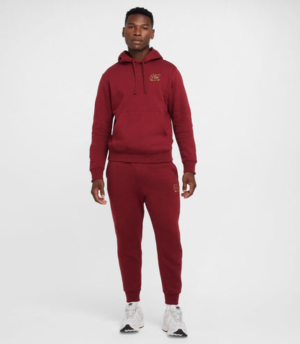 Nike Mens Club Tismen Hoodie - Team Red