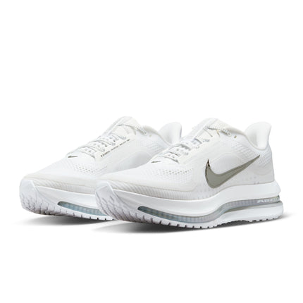 Nike Mens Pegasus Premium - White/Metallic Silver
