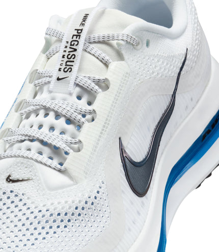 Nike Mens Pegasus Premium - White/Photo Blue