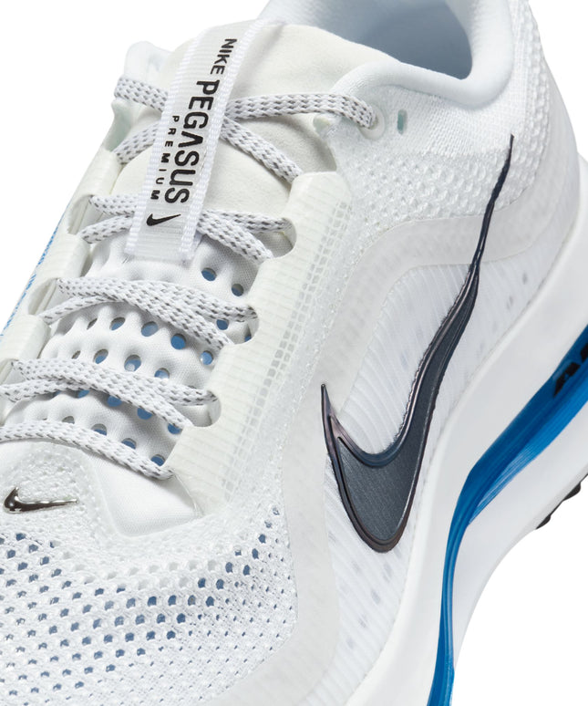 Nike Mens Pegasus Premium - White/Photo Blue