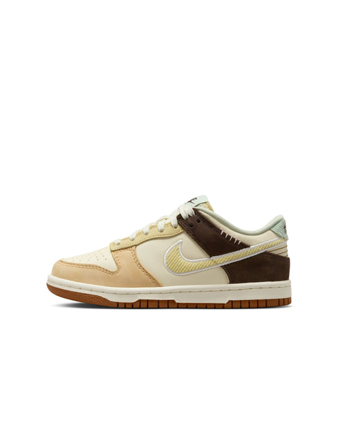 Nike Big Kids Dunk Low - Coconut Milk/Yellow