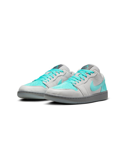 Air Jordan Womens 1 Low SE - Photon Dust/Aurora Green