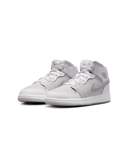 Air Jordan Big Kids - Summit White/Metallic Silver