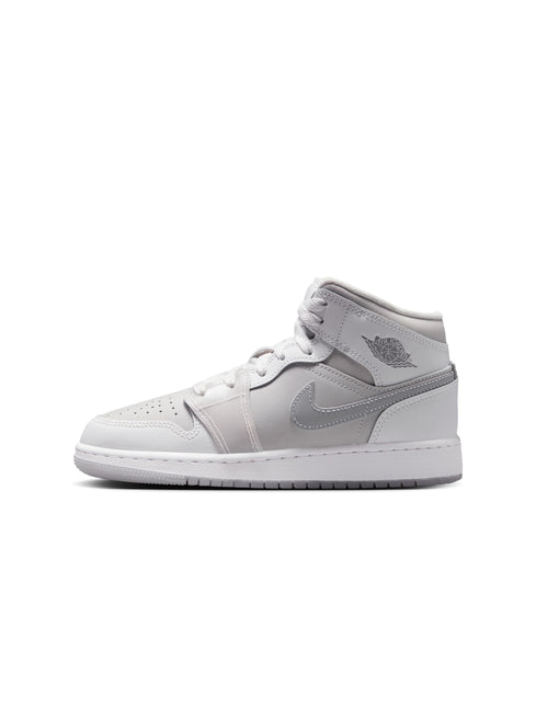 Air Jordan Big Kids - Summit White/Metallic Silver