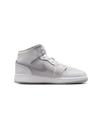 Air Jordan Big Kids - Summit White/Metallic Silver