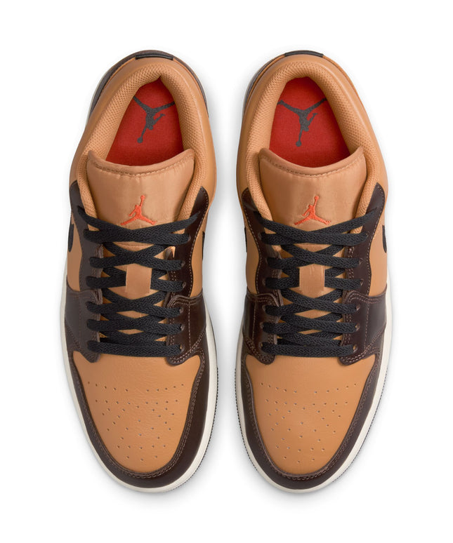 Air Jordan Mens 1 Low SE - Flax