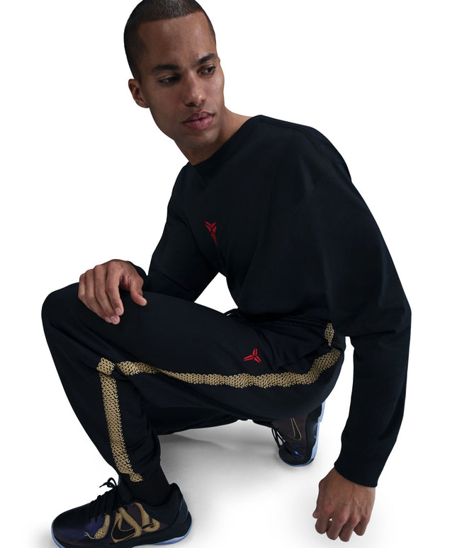 Nike Mens Kobe Therma Fit Pants - Black/University Red