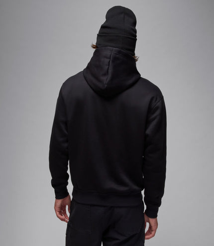 Air Jordan Mens Jumpman Chimney Hoodie - Black