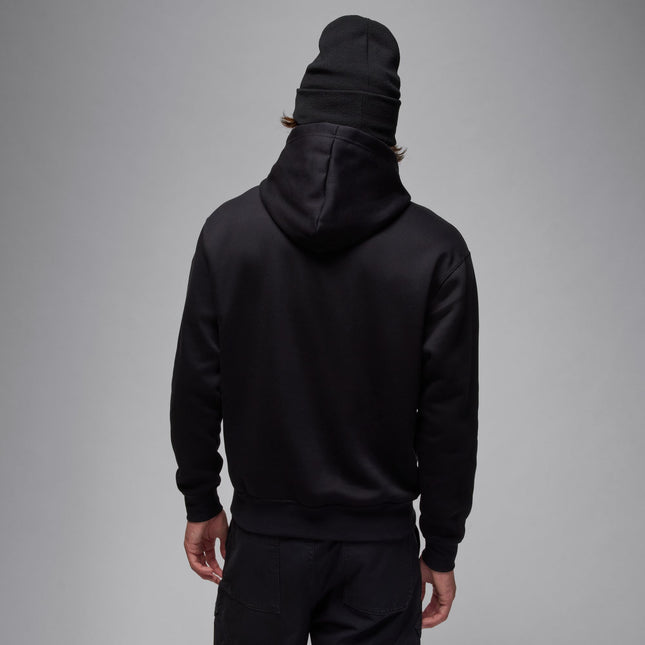 Air Jordan Mens Jumpman Chimney Hoodie - Black