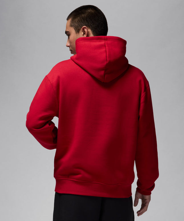 Air Jordan Mens Jumpman Chimney Hoodie - Gym Red