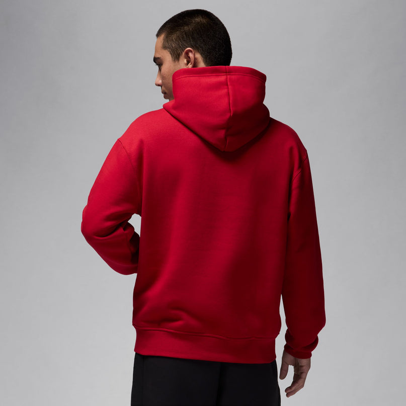 Air Jordan Mens Jumpman Chimney Hoodie - Gym Red