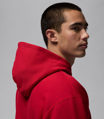 Air Jordan Mens Jumpman Chimney Hoodie - Gym Red