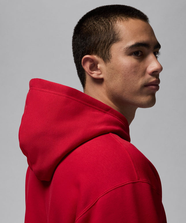 Air Jordan Mens Jumpman Chimney Hoodie - Gym Red