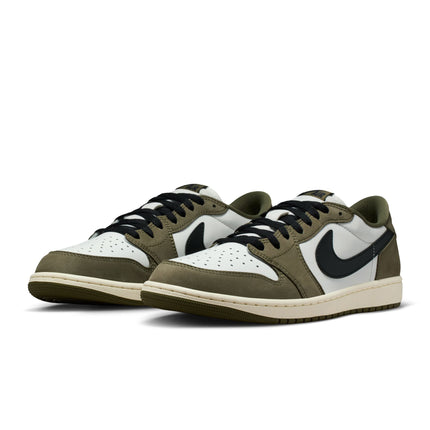 Air Jordan Mens 1 Retro Low - Medium Olive