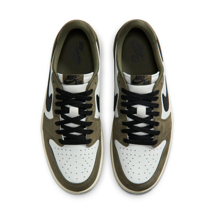 Air Jordan Mens 1 Retro Low - Medium Olive