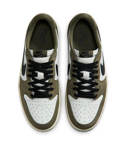 Air Jordan Mens 1 Retro Low - Medium Olive